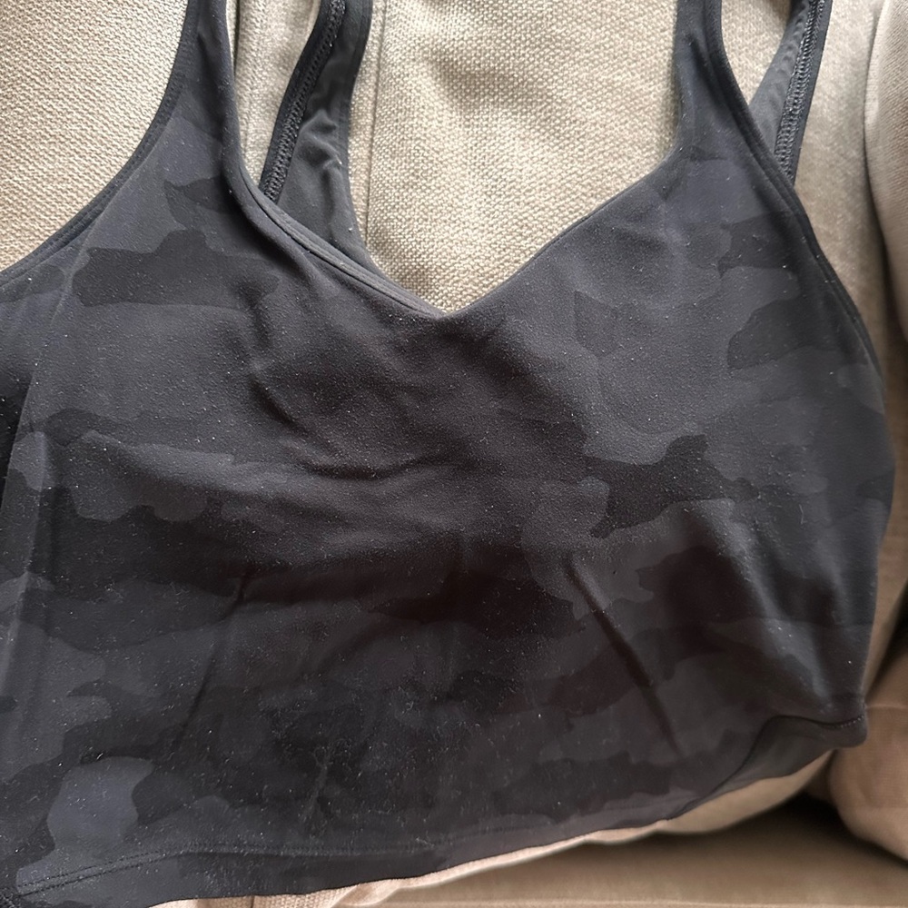 Lululemon Athletica align camo bra tank